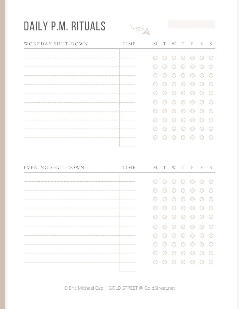 Daily Rituals Habits Tracker V2pg2