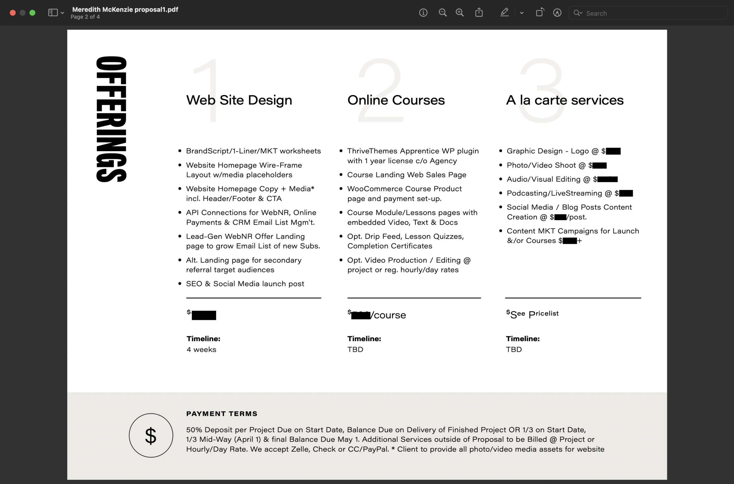 Horse Sense for Humans Website proposal